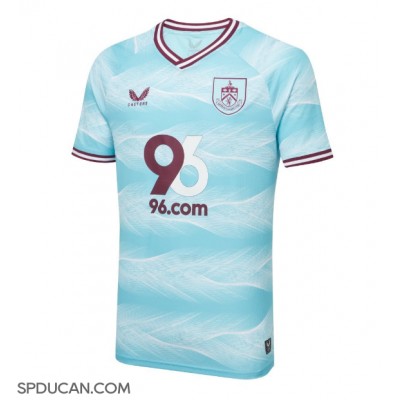 Muški Nogometni Dres Burnley Lesley Ugochukwu #8 Gostujuci 2025-26 Kratak Rukav Muški Nogometni Dres Burnley Lesley Ugochukwu #8 Gostujuci 2025-26 Kratak Rukav